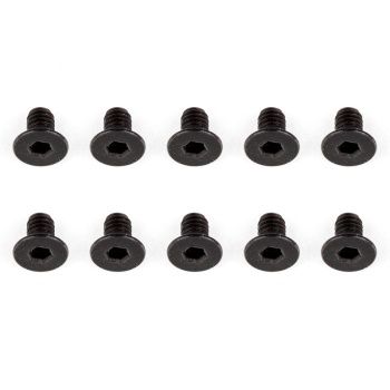 ASSOCIATED SCREWS M2.5x4mm FHCS (10)