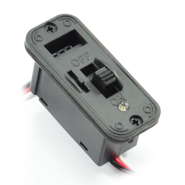 ETRONIX HEAVY DUTY FUTABA SWITCH w/LED INDICATOR &amp; CHARGE PORT