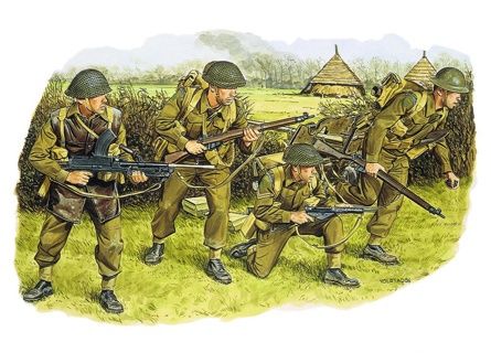 Military Dragon 1/35 WWII British Commonwealth Troops (NW Europe 1944)