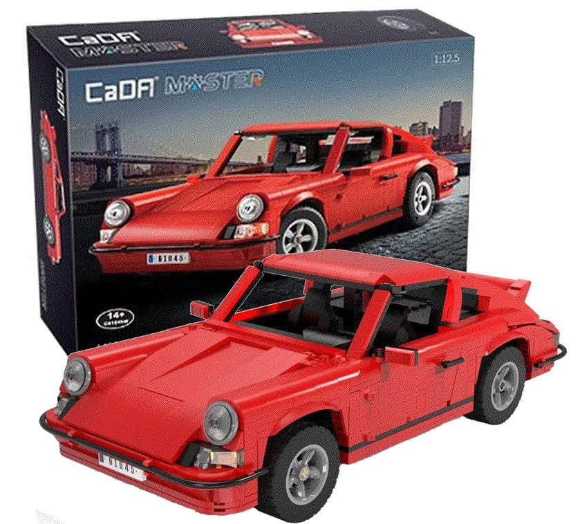 Classic Sports Car (1429 Bricks)