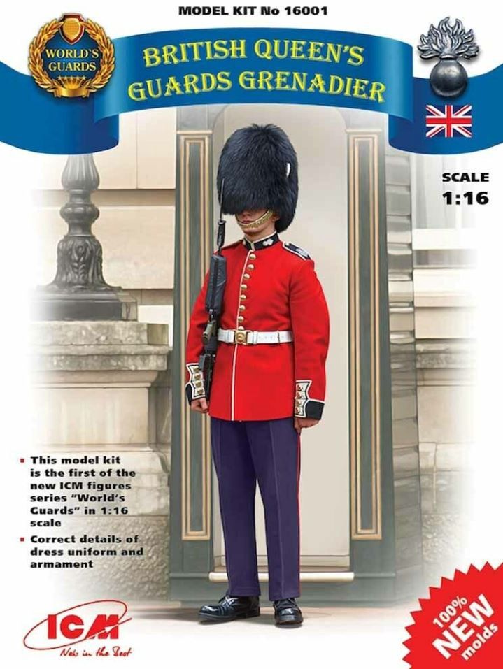 Military ICM 1/16 British Grenadier Royal Guard