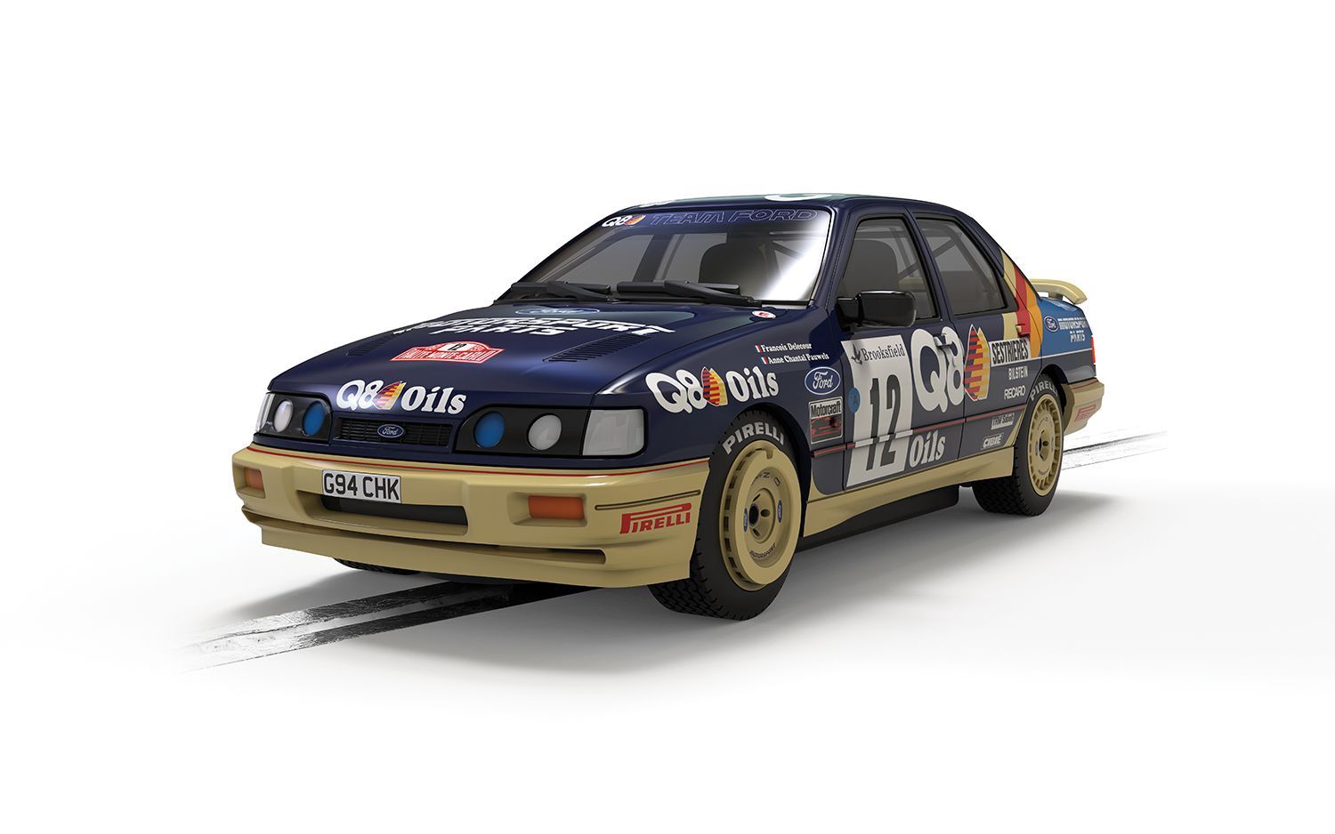 Ford Sierra Sapphire Cosworth - 1991 Monte Carlo Rally - Francois Delecour