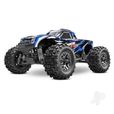 Stampede 4X4 HD VXL 1:10 4WD RTR Brushless Electric Monster Truck, Blue (+ TQi 2-ch, TSM, VXL-3s, Velineon 3500kV, Extreme HD Kit, Clipless Body)