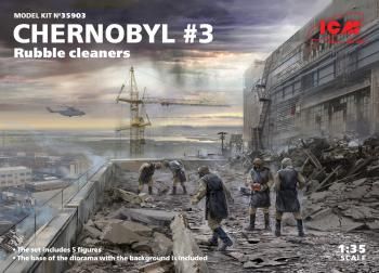 Military ICM 1/35 Chernobyl rubble clearers