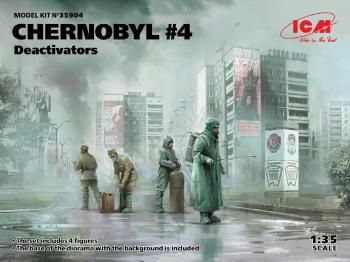 Military ICM 1/35 Chernobyl decontamination crew