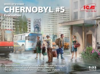Military ICM 1/35 Chernobyl evacuating civilians
