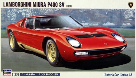 Cars, Bikes and Trucks Hasegawa 1/24 Lamborghini Miura SV