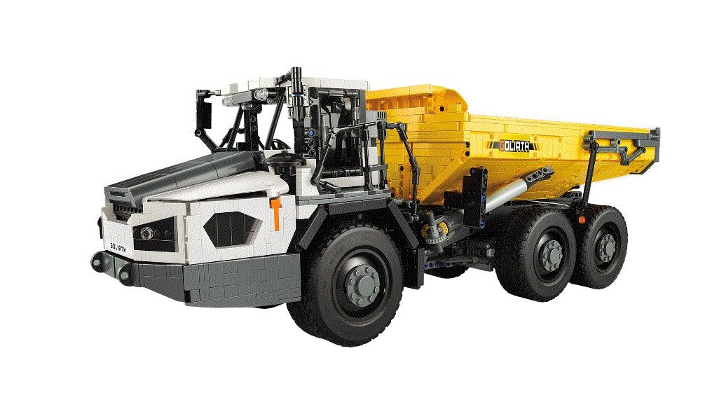 Goliath Dump Truck with RC Function (3067 Bricks)