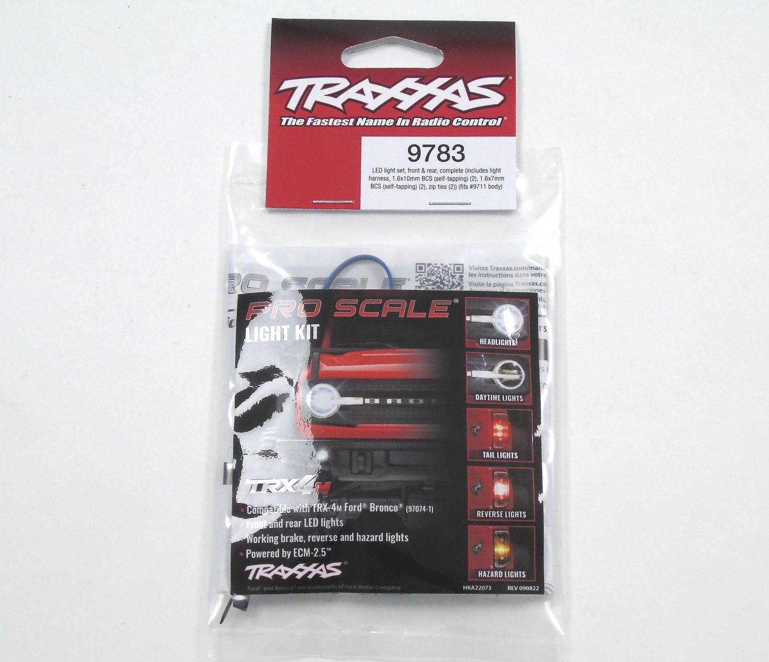Complete Bronco LED Light Set (Fits #9711 Body) TRX-4M