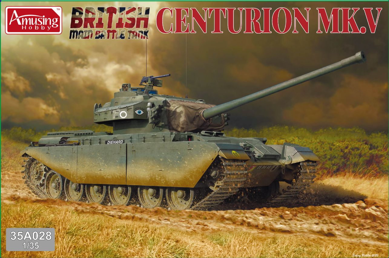 Military Amusing Hobby 1/35 British Main Battle Tank Centurion MK5