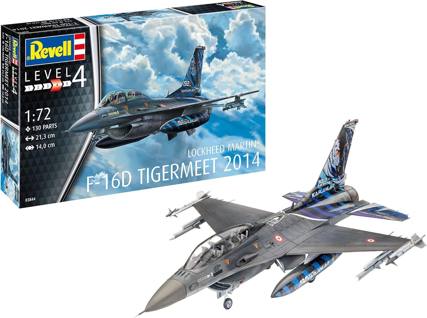 Aircraft Revell 1/72 Lockheed Martin F-16D Tigermeet 2014