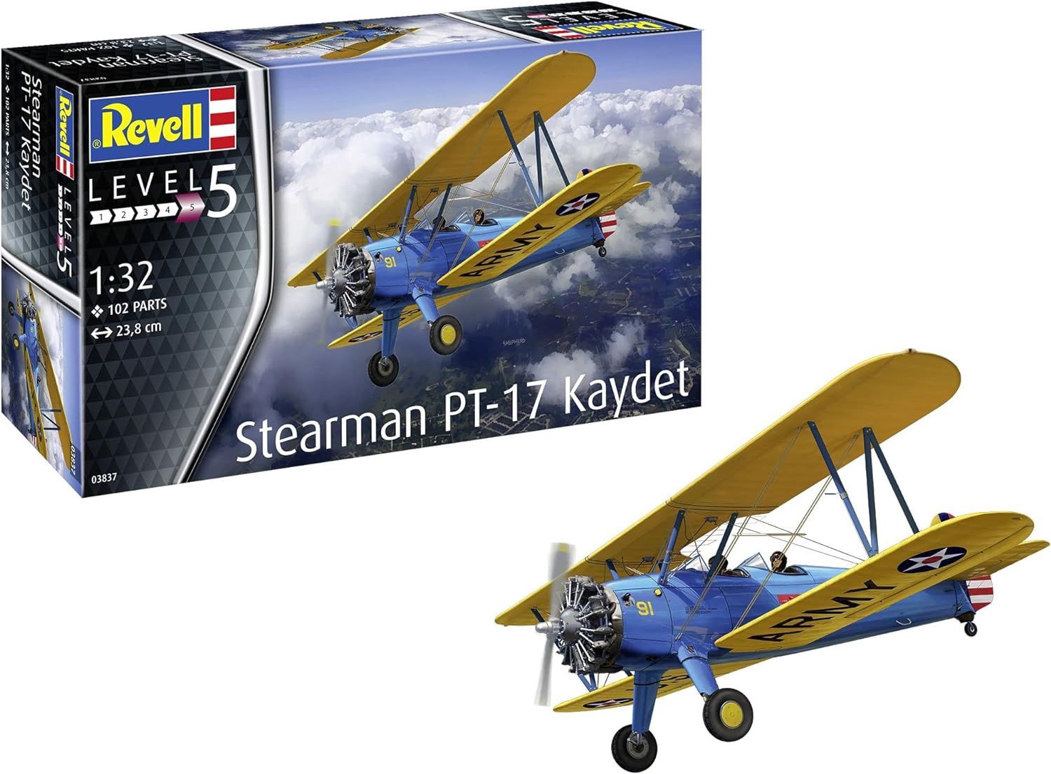 Aircraft Revell 1/32 Stearman PT-17 Kaydet