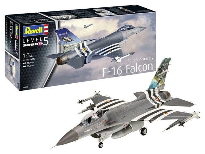 Aircraft Revell 1/32 F-16 Falcon 50th Anniversary