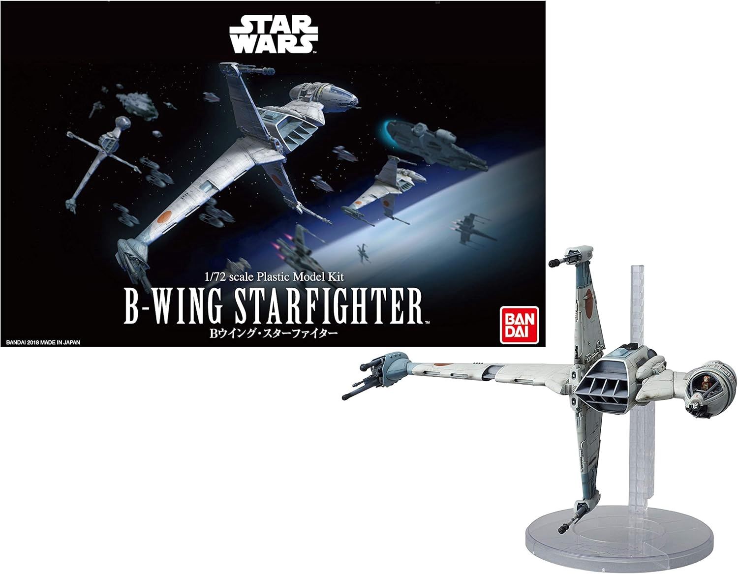 Space, Sci-Fi and TV Revell 1/72 B-Wing Starfighter (Bandai)