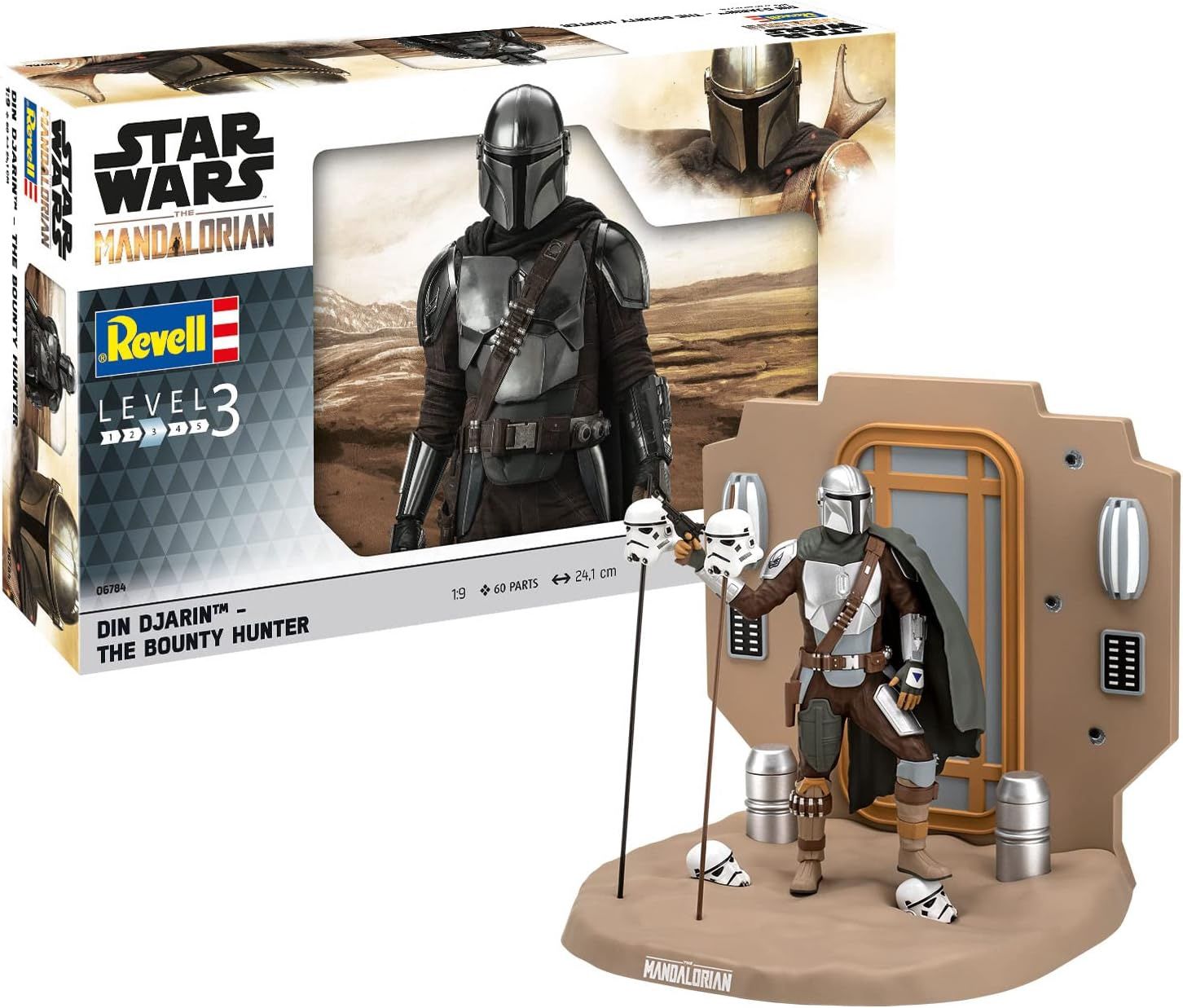 Space, Sci-Fi and TV Revell 1/9 Din Djarin - The Bounty Hunter