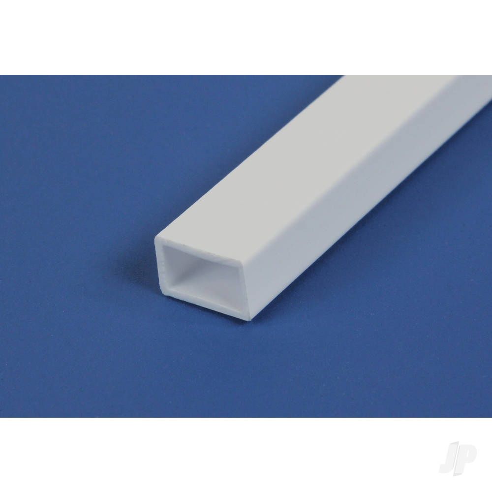 .250" x .375" Styrene Strip 24" (Pack of 10)