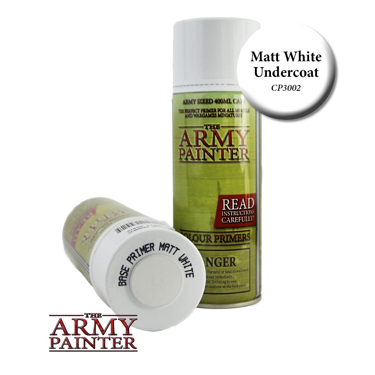 Matt White Primer (400ml Aerosol)