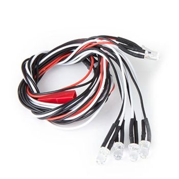 GMADE KOMODO LED LIGHT KIT 5mm WHITE (4) &amp; 5mm RED (2)