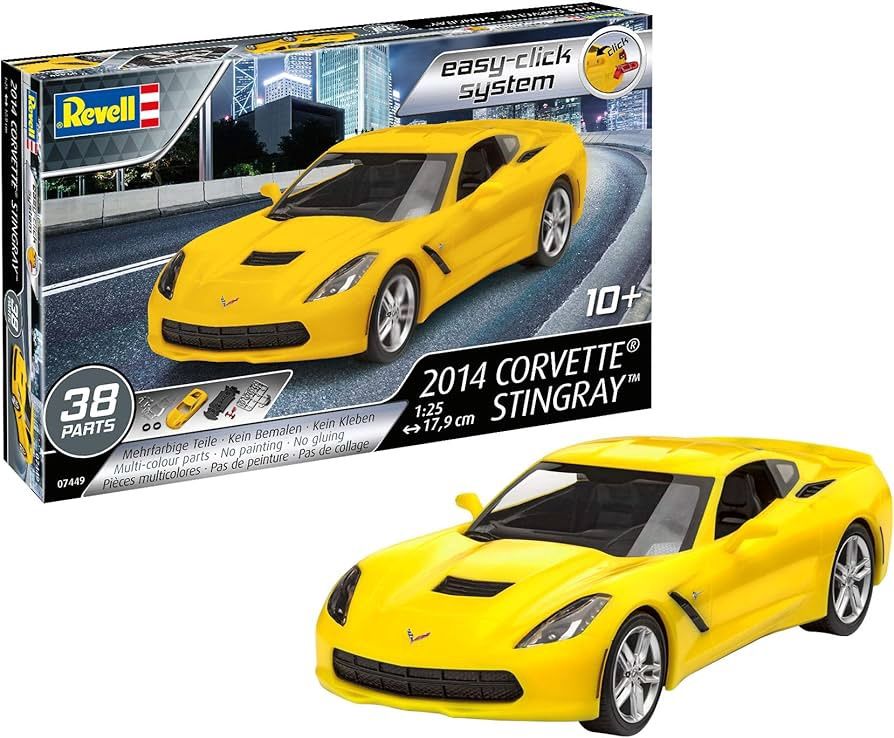 Cars, Bikes and Trucks Revell 1/25 2014 Corvette Stingray