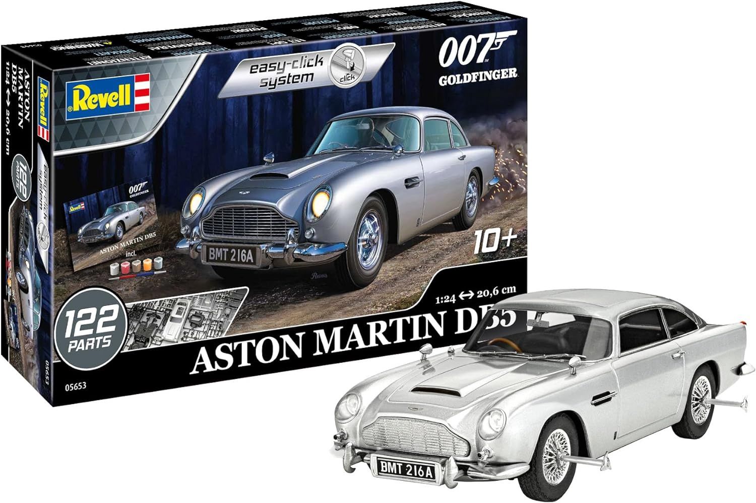 Space, Sci-Fi and TV Revell 1/24 James Bond Goldfinger Aston Martin DB5