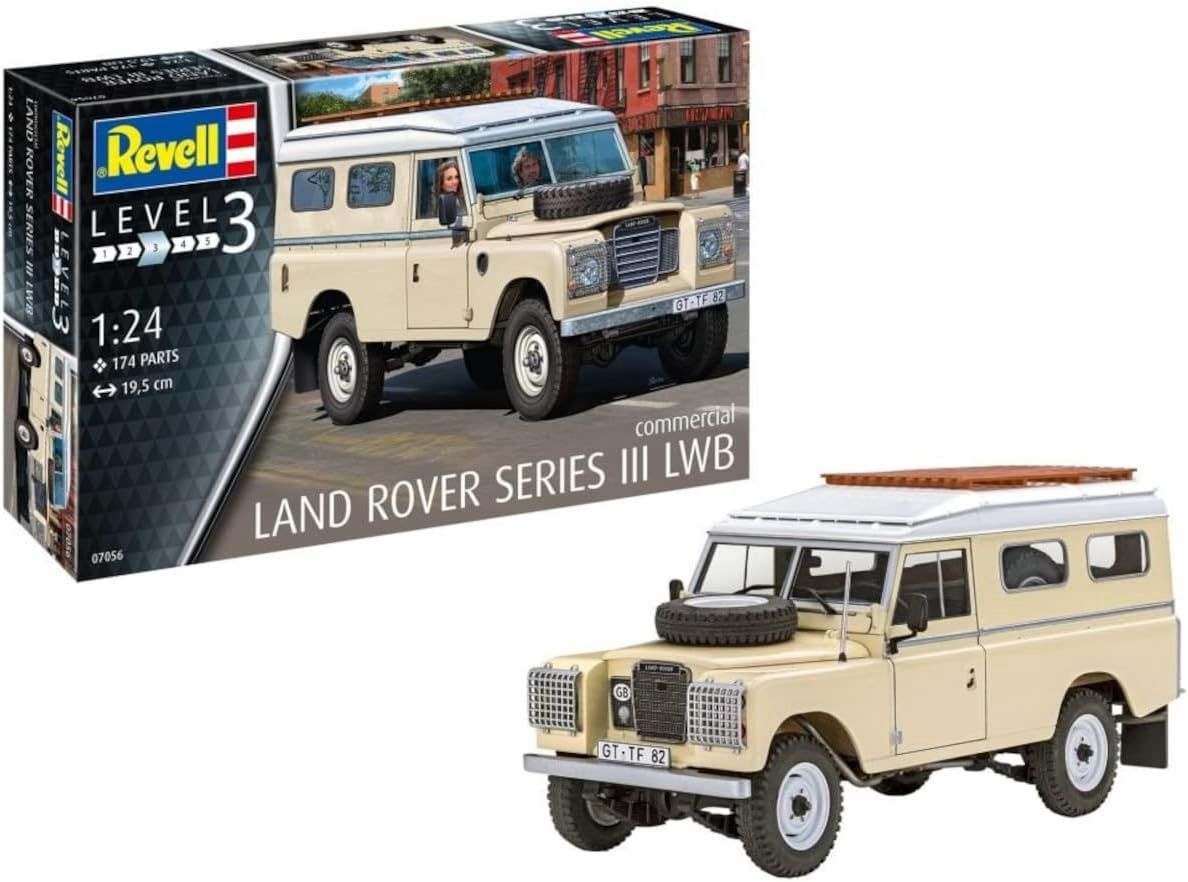 Cars, Bikes and Trucks Revell 1/24 Land Rover Series III LWB (Commercial)