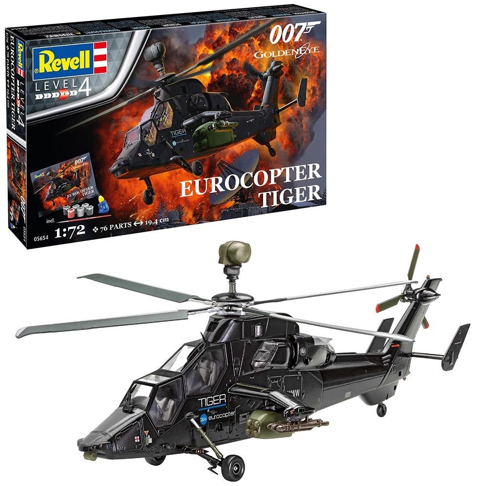 Space, Sci-Fi and TV Revell 1/72 James Bond Goldeneye Eurocopter Tiger