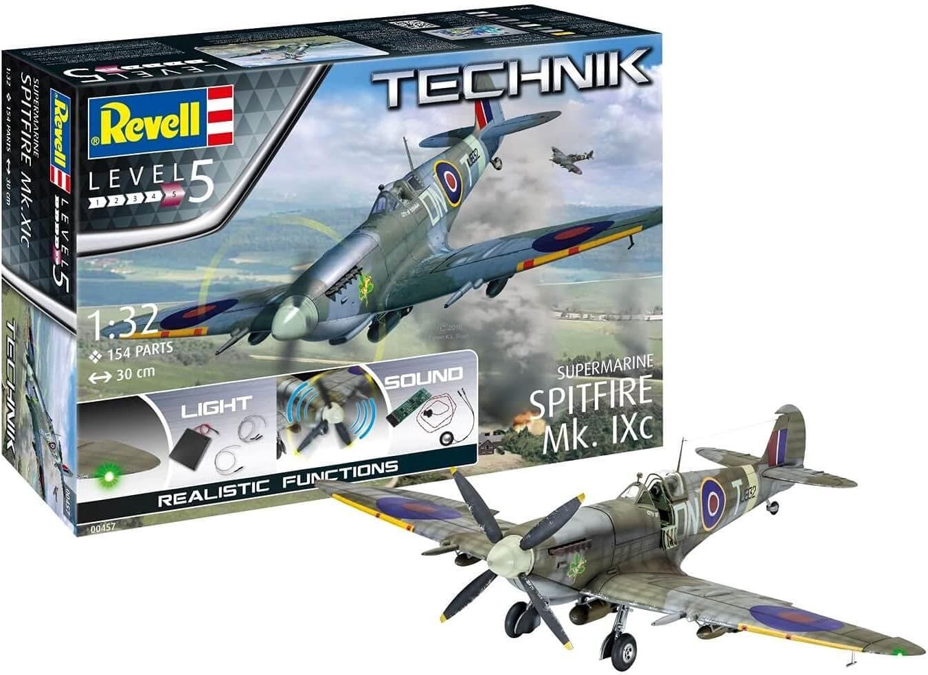 Aircraft Revell 1/32 Supermarine Spitfire Mk.IXc - Technik