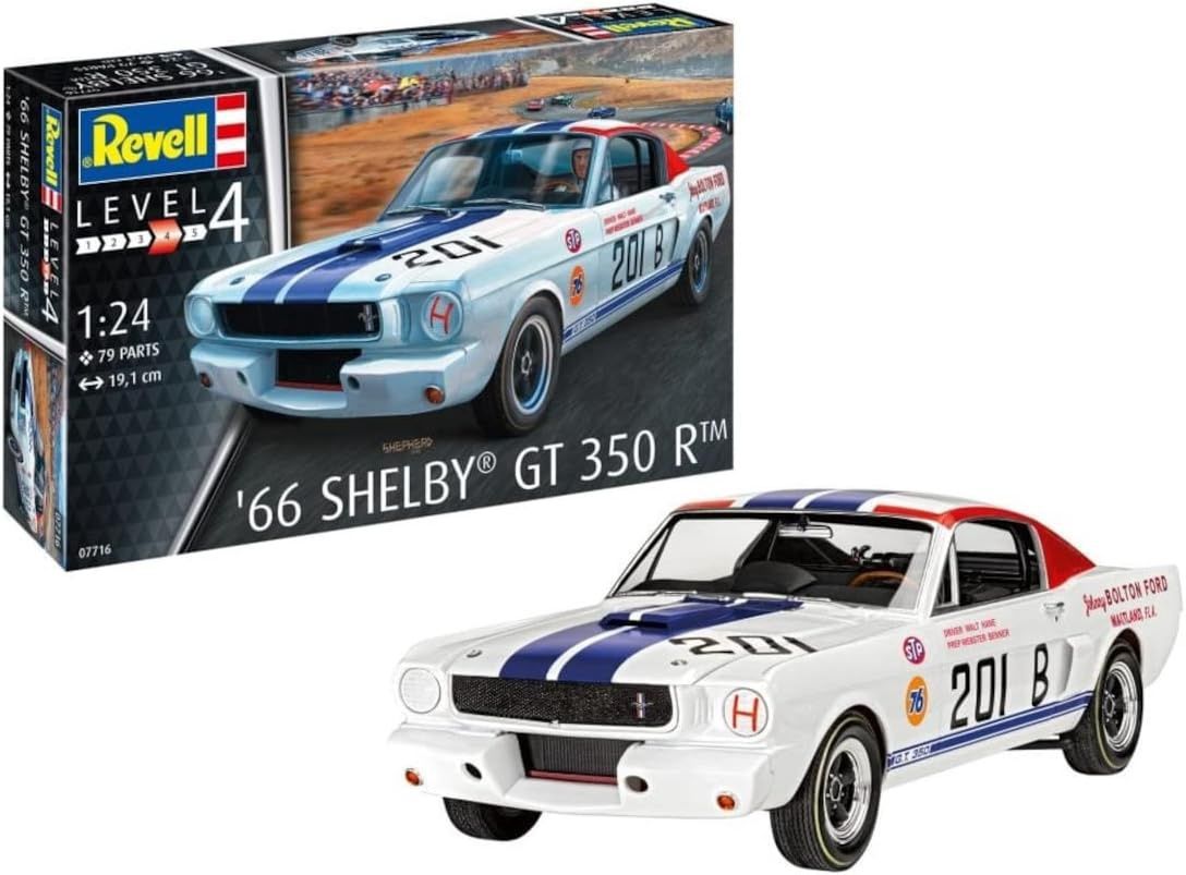 Cars, Bikes and Trucks Revell 1/24 66 Shelby GT 350 R