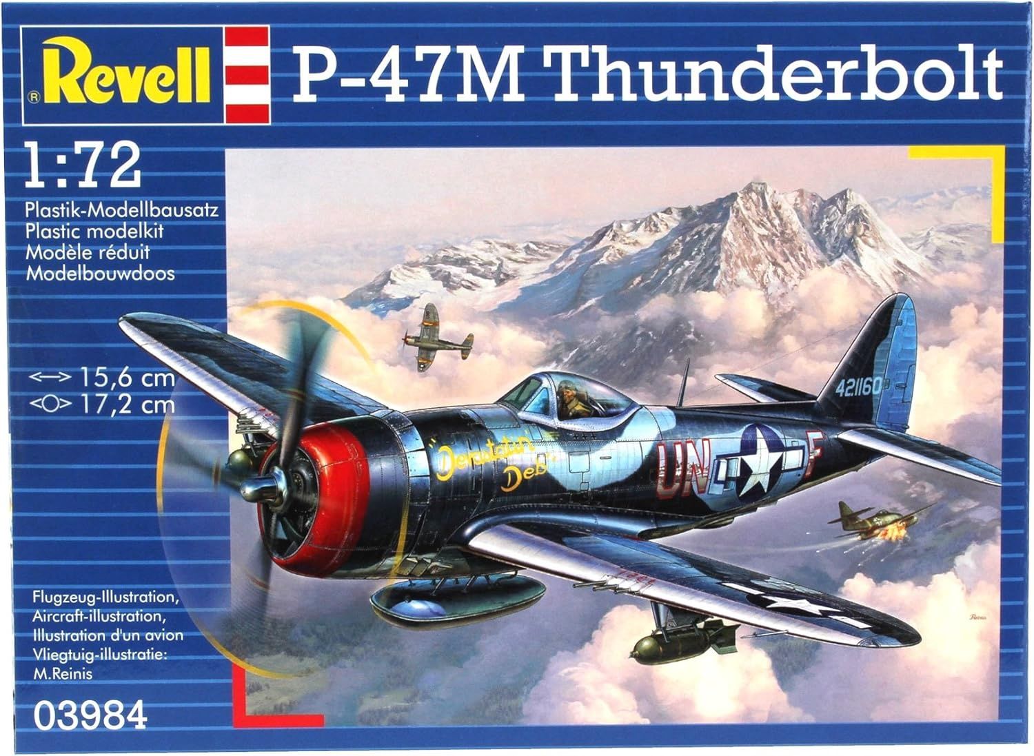 Aircraft Revell 1/72 P-47 M Thunderbolt