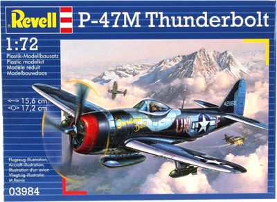 Aircraft Revell 1/72 P-47 M Thunderbolt