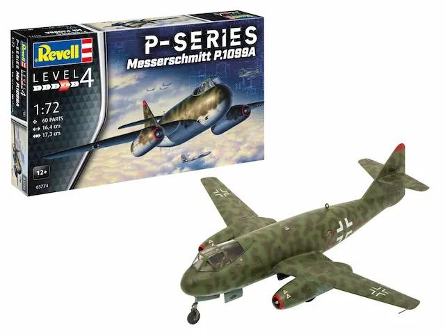 Aircraft Revell 1/72 Messerschmitt P.1099A - P-Series