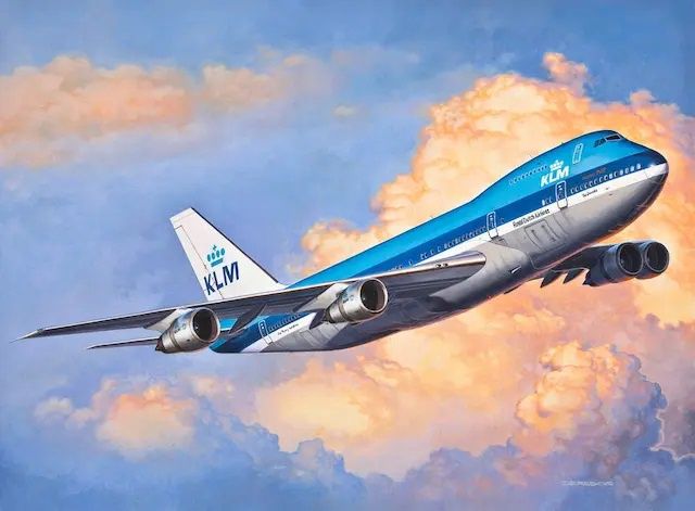 Aircraft Revell 1/450 Boeing 747-200