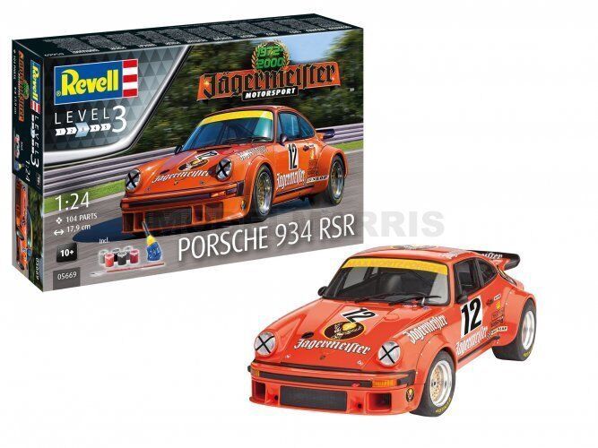 Cars, Bikes and Trucks Revell 1/24 Gift Set Jagermeister Motorsport 50th Anniversary