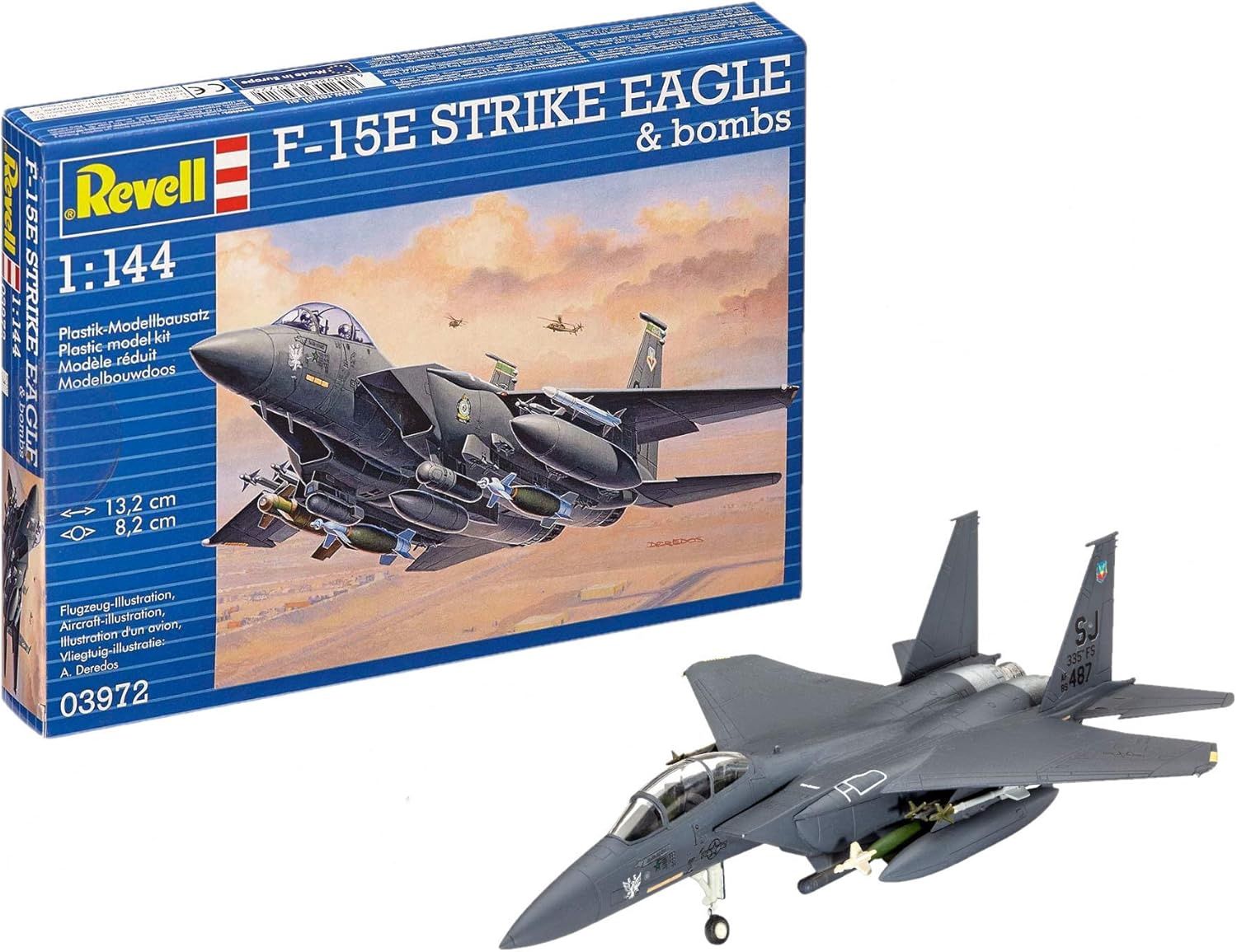 Aircraft Revell 1/144 F-15E Strike Eagle &amp; Bombs