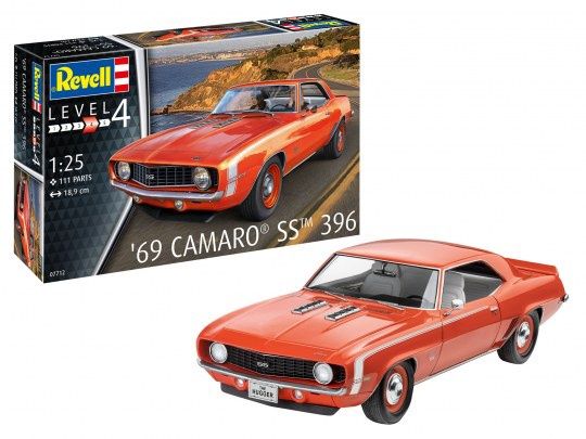 Cars, Bikes and Trucks Revell 1/24 69 Camaro SS