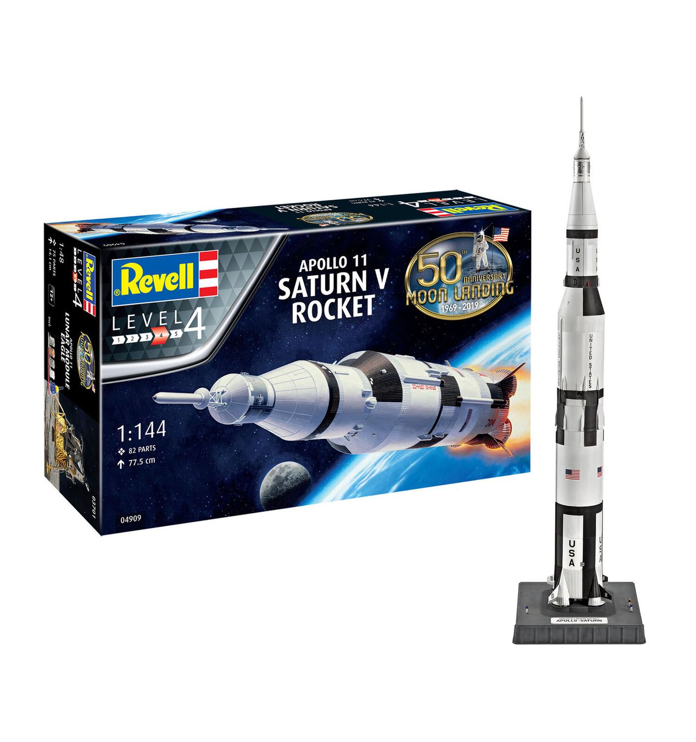 Space, Sci-Fi and TV Revell 1/144 Apollo Saturn V