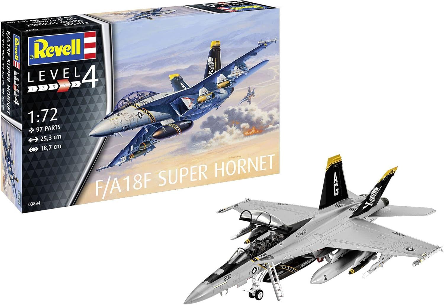 Aircraft Revell 1/72 F/A-18F Super Hornet