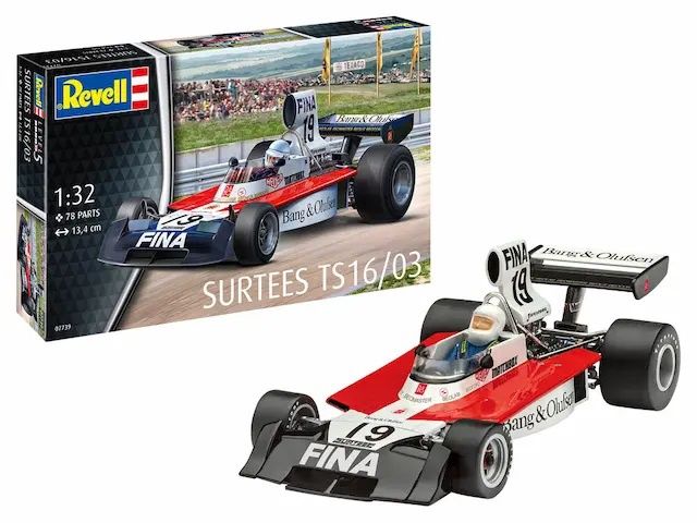Cars, Bikes and Trucks Revell 1/32 Surtees TS16/03