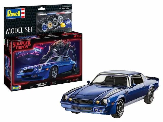 Space, Sci-Fi and TV Revell 1/24 Model Set Billy's Chevy® Camaro™: Stranger Things