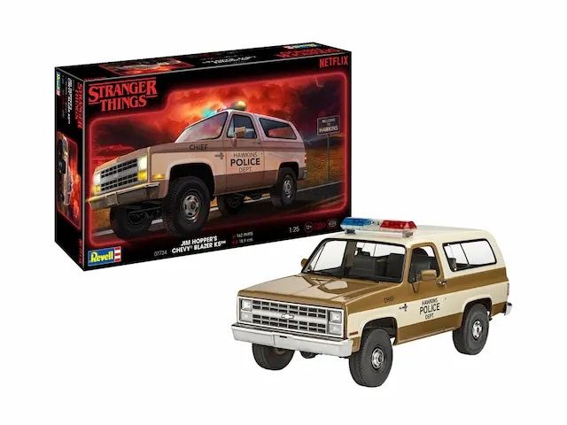 Space, Sci-Fi and TV Revell 1/25 Jim Hopper´s Chevy® Blazer K5™: Stranger Things