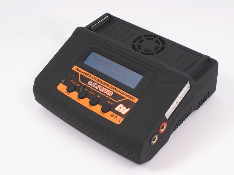 GT POWER C6D AC/DC CHARGER, LI-PO, LI-FE, NI-MH, NI-CD