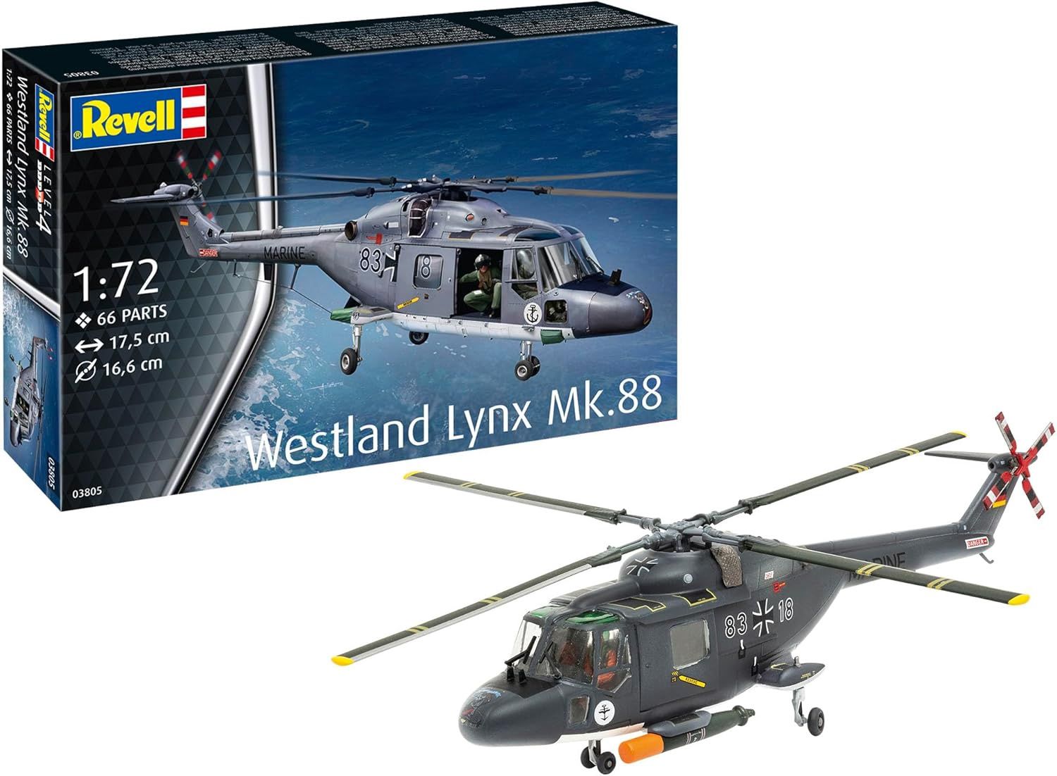 Aircraft Revell 1/72 Westland Lynx Mk.88