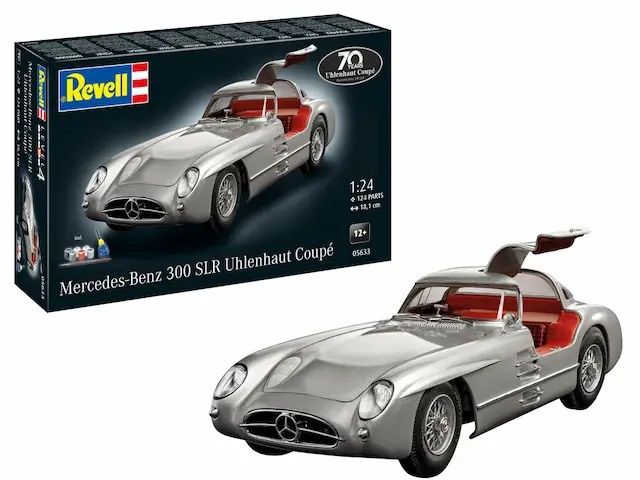 Cars, Bikes and Trucks Revell 1/24 Gift Set Mercedes-Benz 300 SLR 70th Anniversary
