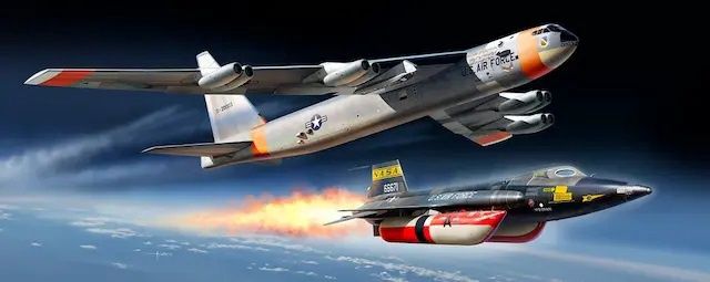 Aircraft Revell 1/72 Boeing NB-52 &amp; X-15 "Platinum Edition"