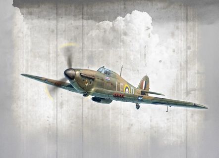 Aircraft Italeri 1/48 Hurricane Mk 1 Aces