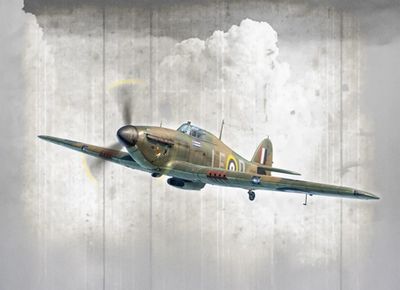 Aircraft Italeri 1/48 Hurricane Mk 1 Aces