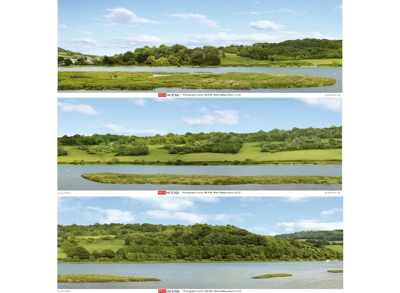 River Valley Photographic Backscene (2400mm x 330mm)