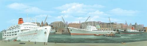 Dock Centre Large Backscene (228mm x 736mm)