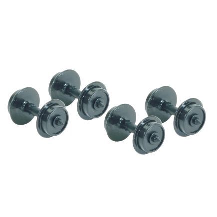 Disc Wheels on axles, Hardlon mouldings