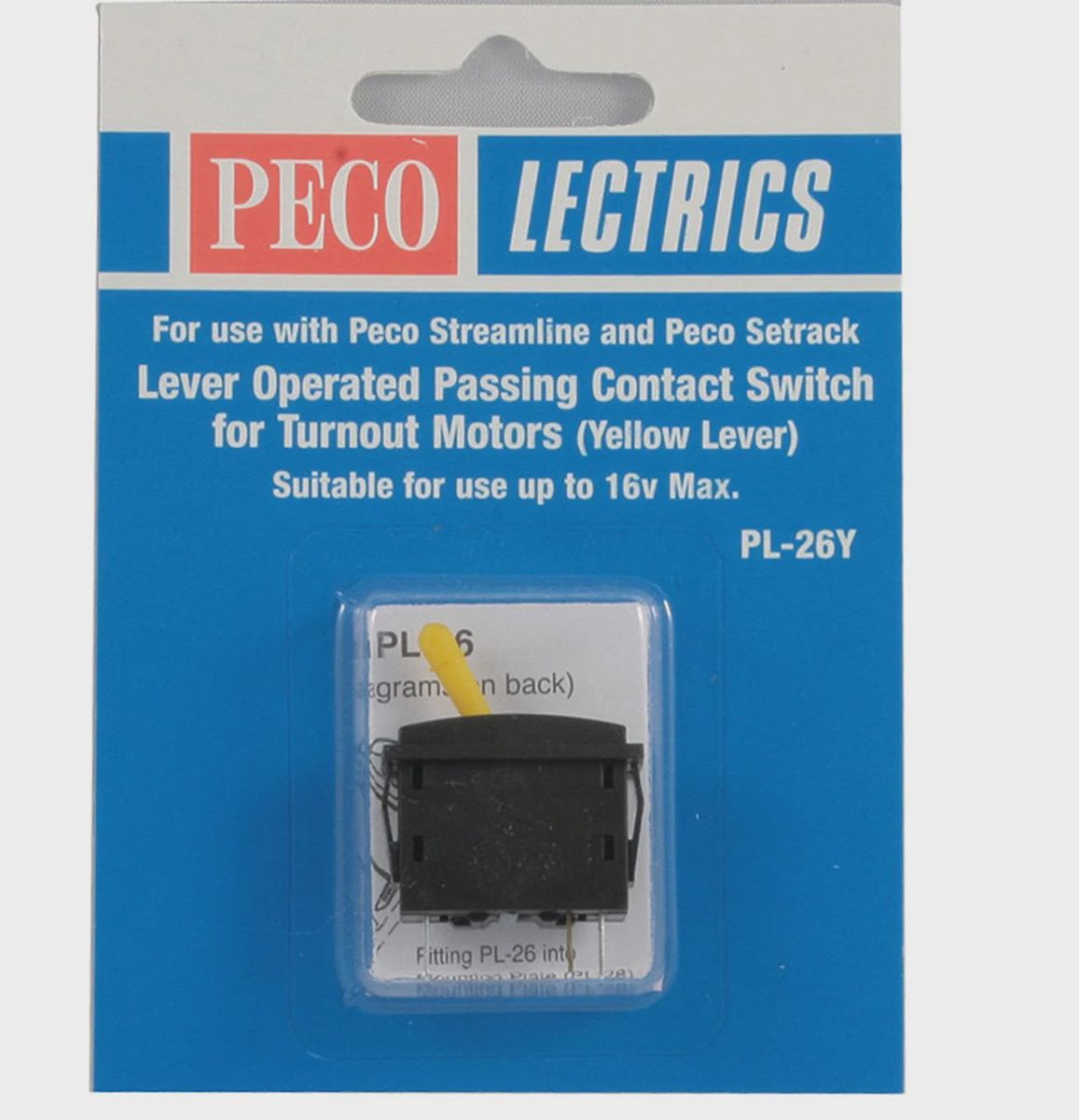Passing Contact Point Switch, Yellow